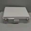 Electrical Junction Box, Ventilated Design, Cable Grommets, Indoor/Outdoor Use with Mounting Panel & Hinged Cover. Waterproof IP 65. (Grey Cover, 15"x11"x5.1")