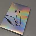 Rythflo Active Noise Cancelling Headphones, Wireless in Ear Neckband Blutooth Headphones with 3 AI Mics ENC, 60Hrs Playtime, V5.3 Multipoint Connection Magnetic Earbuds for Work/Travel/Home/Office (Black)