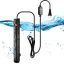 Aquarium Heater 300W Upgraded Fish Tank Heater With Leaving Water Automatically Stop Heating And Advanced Temperature Control System, Suitable For Saltwater And Freshwater 20 Gallons to 60 Gallons