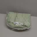 TREELY 100% Cotton Knitted Throw Blanket Couch Cover Blanket (60 x 80 Inches, Light Sage Green)