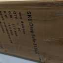 2.8 CUB Depository Drop Safe Fireproof, Front Drop Slot Lock Box with Digital Combination and Anti-Fishing, Silent Deposit Safe Box, Security Money Safe for Cash Slips Expense Business Office Home