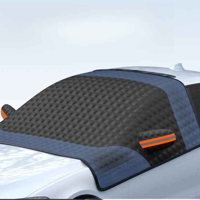 93"58" Car Windshield Cover for Ice and Snow | Side Window & Rearview Mirror Protector | All Season Automotive Windshield Covers with Storage Bag | Fits Most Cars, SUV, Van & Truck