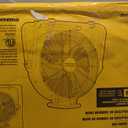 DEWALT DXF2042 Industrial Fan, 20 Inch High Velocity Fans with 3-Speed Adjustable Tilting Head, Drum Fan for Outdoor, House and Warehouse, Yellow