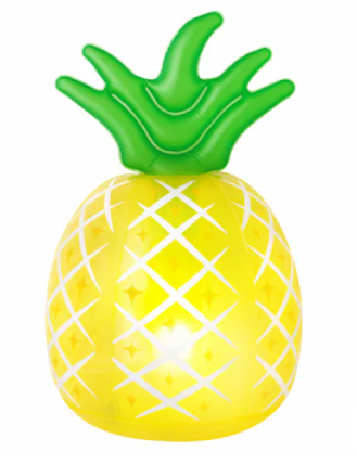BANZAI PARTY Lumi Bright Pineapple Chill, Set of 2
