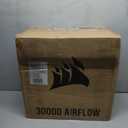 Corsair 3000D Airflow Mid-Tower PC Case  3-Pin Fans  Four-Slot GPU Support  Fits up to 8X 120mm Fans  High-Airflow Design  Black