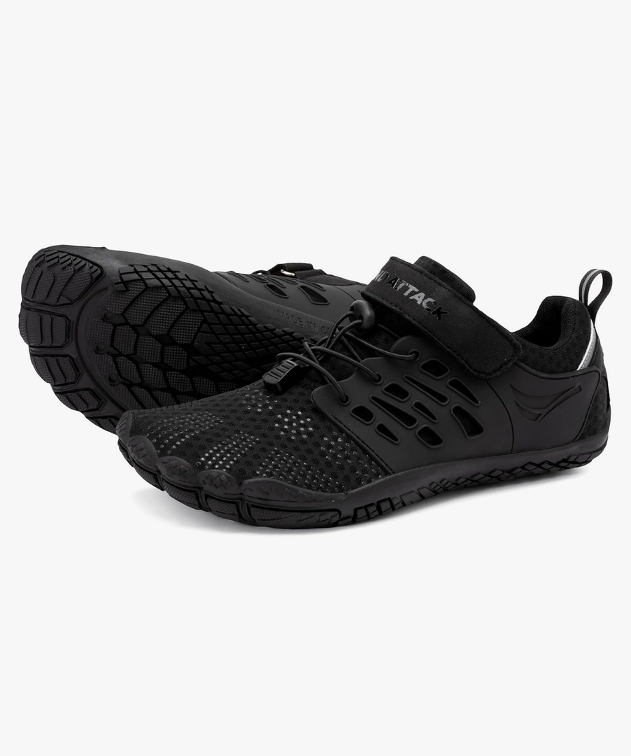 Grand Attack Barefoot Shoes Women Minimalist Zero Drop Lightweight Cross-Trainer for Wrestling Boxing Weightlifting Walking Shoes Size 10