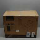 Electric Deep Fryer Countertop Deep Fryer with Basket and Lid Capacity 10L(10.5QT) Stainless Steel Single Tank Fryer for Home Use Easy to Clean Oil Fryers 1800 Watts, 120V