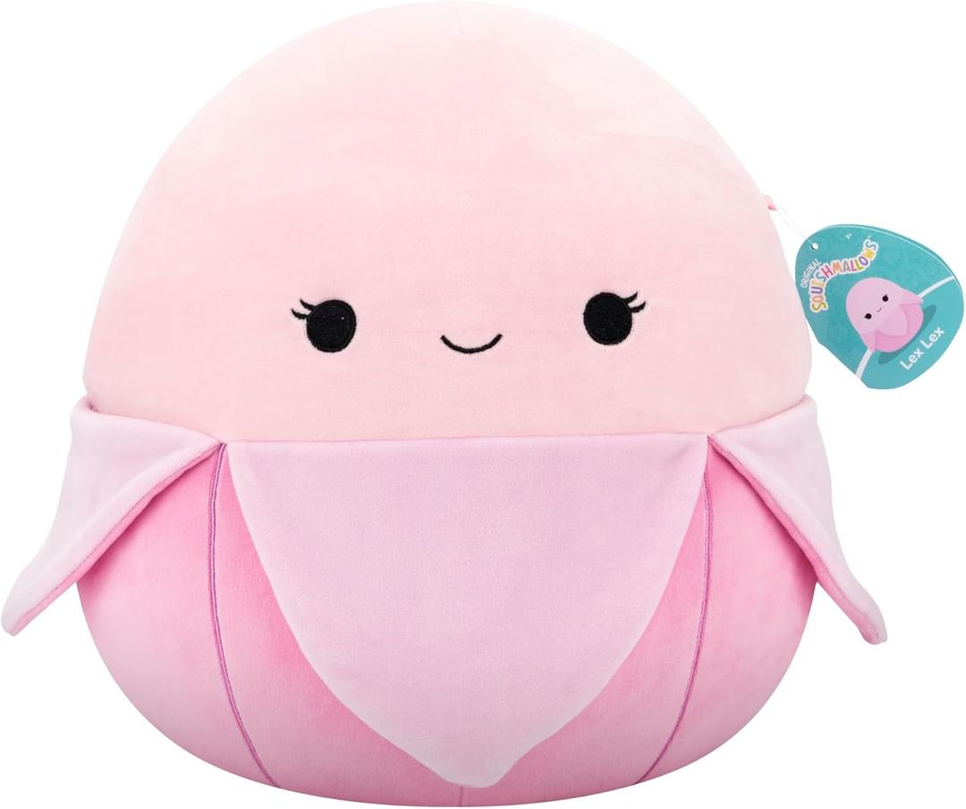 Squishmallows Original 14in Lex Lex The Pastel Pink Banana  Official Jazwares Plush (Large)
