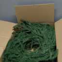 2 Pack 6FT Real Touch Norfolk Pine Christmas Garland  Artificial Greenery Holiday Garland for Mantel, Staircase, Fireplace, Windows, Doors & Outdoor Winter Decorations