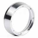 54mm Espresso Dosing Funnel with Magnetic | Fits Breville 54mm Portafilter | Sits On The Outside of The Portafilter | Silver