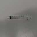 100 Pack 3ml/cc Plastic Syringe Luer Lock Tip - Liquid Measuring Syringe Tools (No Needle) - Sterile Individually Sealed Wrapped