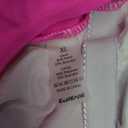 Eomenie Womens Halter Tankini Bathing Suit Ruched Tummy Control Two Piece Swimsuit with Bottom (X-Large, Hot Pink)