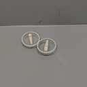 40 OZ Tumbler Flip Straw Lid for Stanley Quencher, Spill Proof Lids Replacemen, Non Spill Straw TOP Cover Replacement Accessories with Brush White