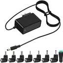 12V Charger Kids Ride-On Car, Power Adapter for FanttikRide N7 Electric Wiggle Car, Safe AC/DC Replacement Supply Cord