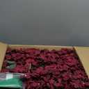 Pack of 6 Artificial Flower Wedding Arch Decorations, 18 inch Floral Centerpieces for Party Bridal Shower Event Table Wall Arrangement - Burgundy