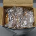 Gudamaye 12 inch Olive Wooden Utensils for Cooking, Long Handle Wooden Spoons for Cooking, 6 PCES Crafting Wooden Spoon Set, Wooden Kitchen Utensil set, Natural Olive Wood utensil Set