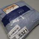 Extra Deep Twin XL Fitted Sheet - Hotel Luxury Single Fitted Sheet Only - Easily Fits 18 inch to 24 inch Mattress - Ultra Soft, Wrinkle Free w/Extra Deep Pockets - Breathable & Comfy - Heathered Blue