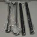 Hanging Closet Rods, Adjustable Height & Width Closets Bar Lower Extender for Hanging Clothes, Heavy Duty Hanging Bars for Clothing Storage and Organizer, Space-Saving & Expandable Double Closet Rod (1 Pack)