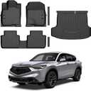 Floor Mats & Cargo Liner Custom Fit for Acura ADX 2025 2026 All Weather TPE Rubber 1st & 2nd Floor Liners Automotive Trunk Mat for Acura ADX 2025 Accessories, Black