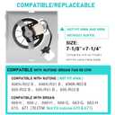 Upgraded Copper Motor 696N-R02 B Unit 50CFM Fan Compatible with Broan-Nutone 688-K 688-J 688-H 688-G 695N-R02 B, 696N-R01 B, 695N-R02 B,2.0 Sones,S97012026 Fan Assembly, 7-1/4" x 7-1/8" , 4.5"