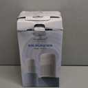 AromaRoom Air Purifiers for Bedroom with True HEPA13 Filters 3-in-1, Pet Air Purifier with Aroma Pad for Wildfires Smoke Pollen Dander, 22dB Quiet Air Cleaners for Baby Room Office Dorm (Pearl-White)