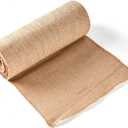 Burlap Table Runners- {12inx10yards}- Burlap Cloth Roll Used for Dining Runners, Crafts, Dresser Cover & Sackcloth - Natural Jute Runner Suitable for Event Decor, Thanksgiving Table & Weddings