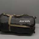Atarashi Camping Sleeping Bag- 4 Seasons for Adults, Light, Warm, Extra-Large with Compression Sack- Great for Hiking, Backpacking & Outdoor Adventures (A1 Dark Grey/Regular(33''x87''))