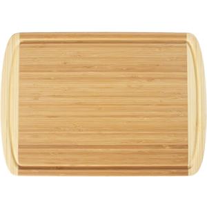 Totally Bamboo Kona Groove Bamboo Carving & Cutting Board, 18" x 12-1/2"