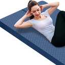 Nuveti Large Exercise Mat - 15mm/20mm/30mm Thick Yoga Mat | Workout Mat for Fitness, Yoga, Pilates, Stretching & Floor Exercises for Women & Men with Free Carrying Bag