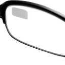 PROFLEX SpareSpecs Reading Glasses (value 5 pack) - lightweight, impact resistant, scratch resistant, bendy, flexible, anti-slip, unisex (mens + womens) (Oval; BLK; +3.5) (Black)