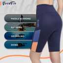 GoldFin Wetsuit Shorts for Women, 2mm Neoprene Short Wetsuit for Water Sports Surfing Diving Swimming Kayaking XL