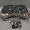 Papillon Shiatsu Back Massager with Heat, Deep Tissue Massage Pillow for Neck,Shoulder,Foot & Lower Back Pain Relief,Electric Kneading Massager for Home, Office, Car-Gifts for Mom, Dad, Men, Women (Gray)