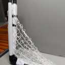 Soccer Goal, Small Foldable Goal for Kids, Kids Goals for The Backyard/Indoor/Outdoor, Mini Soccer Toys Gifts for Children white (45.27in * 31.49in goal + ball)