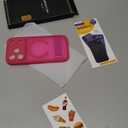 Spin Magnetic Stand for iPhone 17 Pro Max Case with Camera Control [Full Camera Protection] [Compatible with Magsafe] Translucent Matte Shockproof Protective Phone Cover 6.9" - Hot Pink