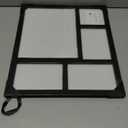 Farmhouse 8X10 Picture Frame with 5 Openings Display Multiple 8X10,Two 4X6 and 4X4 Photos Wood Collage Frame for Wall Mounting Tabletop Display, Great for Weddings (Black)