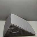 Bed Wedge Pillow for Sleeping, Adjustable Wedge Pillow Set for After Surgery, Elevated Triangle Pillow for Acid Reflux and Back Pain Relief, Post Surgery, Snoring, Back Suppor (Gray-02)