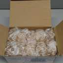 Honeydak 20 Pcs Gold Crystal Votive Candle Holder Tealight Table Centerpieces Elegant Decorative Bling for Wedding Home Decoration, Candle Excluded (Gold)