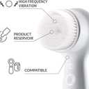 Luxe Cashmere Brush Head Replacement Compatible with Clarisonic Mia 1, Mia 2, Mia Fit, Alpha Fit