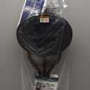 Drive Medical RTL10365-ADJ Adjustable Lightweight Folding Cane with Seat, Black