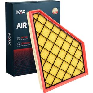 KAX Engine Air Filter, CA12166 Replacement for Traverse 2018-2023, Blazer 2019-2023, Acadia 2017-2023, XT5 2017-2024, XT6 2020-2024, Enclave, Advanced Air Filter Media, Increased Acceleration