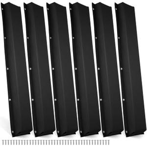 ORLANG 48" Dock Bumpers,PVC Dock Fenders with Stainless Steel Screws,Boat Dock Guards,Dock Post Bumper for Docking Edges, Piling, Vertical Poles, Horizontal Decks or Piers(Black/6Pack)