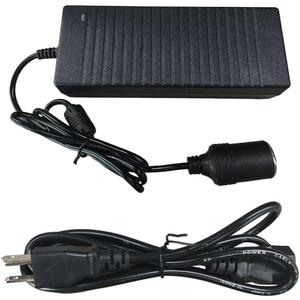 120W AC to DC Converter, 100-240V to DC 12V 10A Cigarette Lighter Socket, Wall Plug Socket Power Supply Adapter, Universal for Car Fan, Inflator Pump, Refrigerator, Vacuum Cleaner (3-pin)