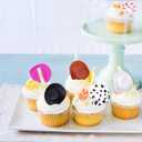 48 Pcs Plastic Mini Cowboy Hat, Tiny Western Cowboy Cowgirl Hats for Party Accessories,Miniature Cute Crafts Hat for Dollhouse Decorations (6 Colors)