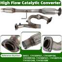 Catalytic Converter Compatible with Toyota Camry 2007-2017, Avalon 2005-2019 & Lexus ES350 2007-2018, 3.5L, Replace# 1741031E80