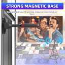 Digital TV Antenna for Smart TV Indoor2025 HD Antenna with Strong Magnetic Base, 360&Long Range Reception HDTV Antennas for Local Channels, Easy Installation Antennas for TVs Without Cable (5.5 in)