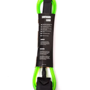 Lunmon 1Pcs Surf Leash 6/7/8 ft Straight Surf Board Leashes 6/7mm Surfboard Leash Legrope Wrist Strap for Paddleboard, Shortboard, Longboard, Surfboards(Green,6ft,6mm)