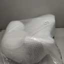 Small Mermaid Body Pillows, Cooling One Piece Body Pillows for Adults, Long Pillow for Bed, Full Memory Foam Body Pillow, Big Hugging Pillows, Soft Firm Body Pillow for Side Sleeper/Pregnancy (Light Blue & White)