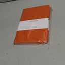 foroxin Blank Journal Notebook, (Orange), 160 Pages, Medium 8.3x5.7 inches - 100 gsm Thick Paper, Hardcover