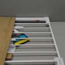 Safety 1st Easy Install Walk Thru Baby Gate for Doorway With Door, Dog Gates, Fits 29"-38", Easy Install 28" Tall, White