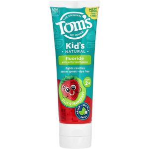 Tom's of Maine Silly Strawberry Children's Anticavity Toothpaste, 5.1 Ounce